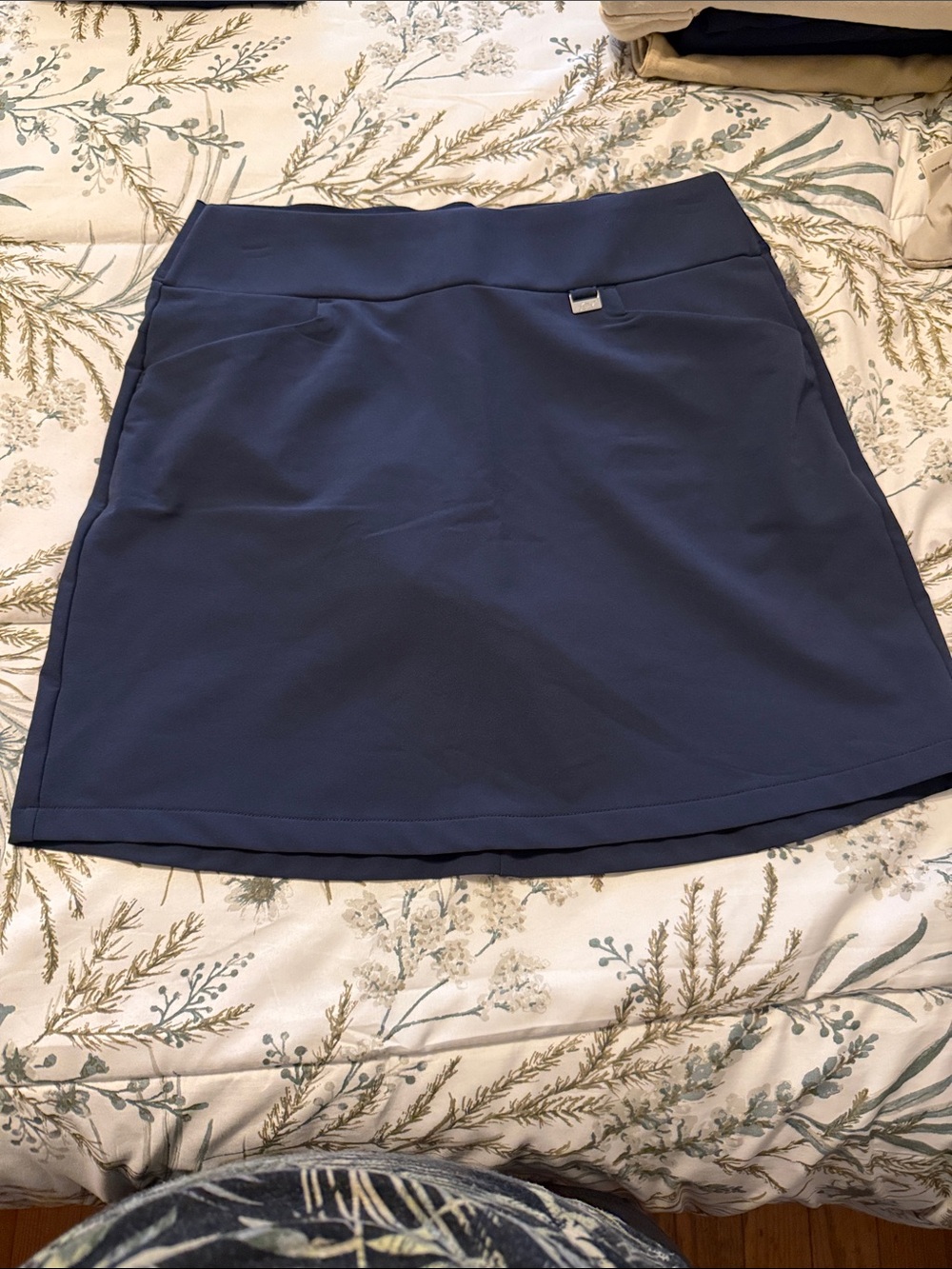 Greg Norman Collection Navy Blue Golf Skort